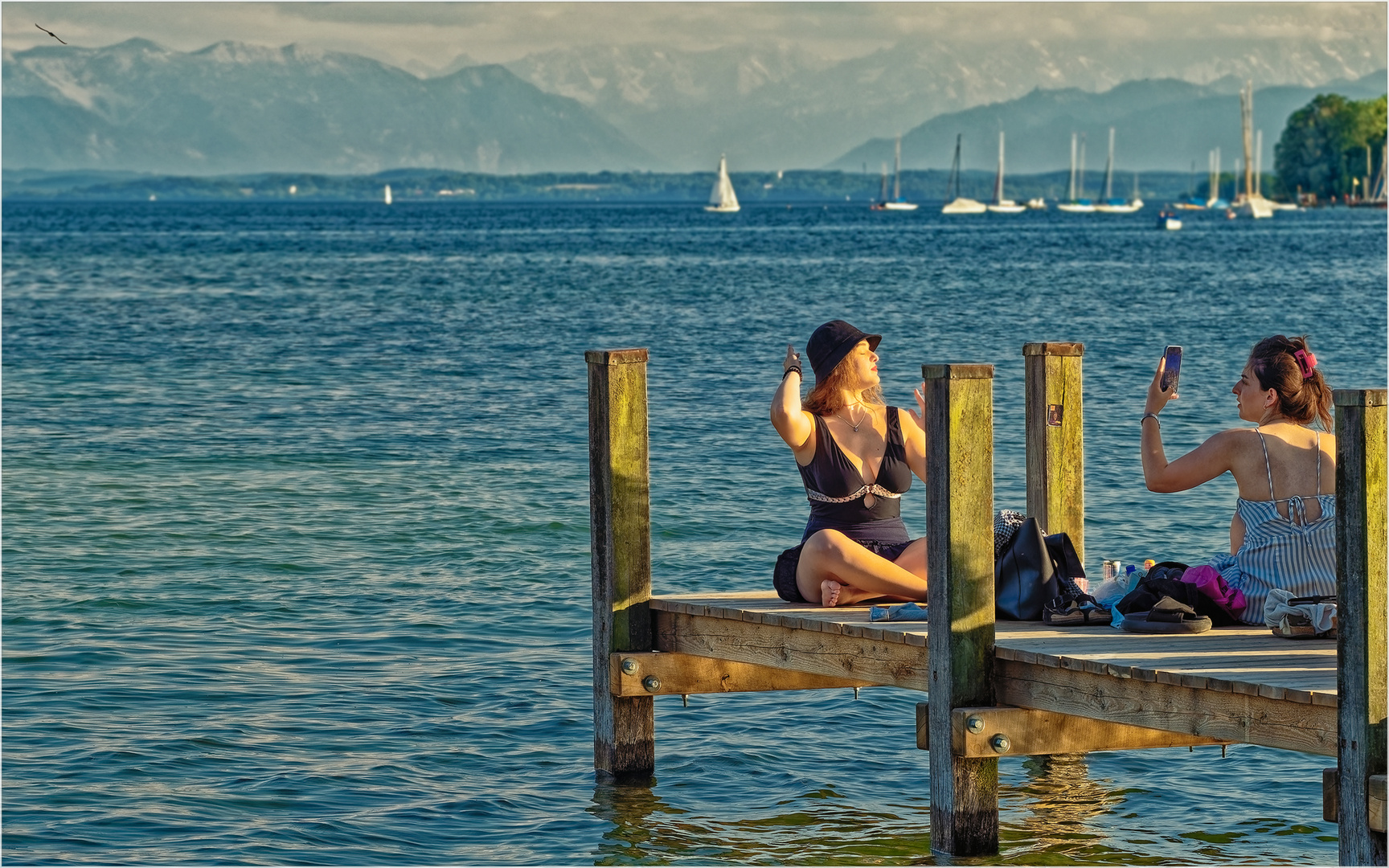 Alpenblick am Würmsee … ;-)