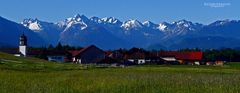 "Alpenblick auf das Walsertal bei Agathazell 2"