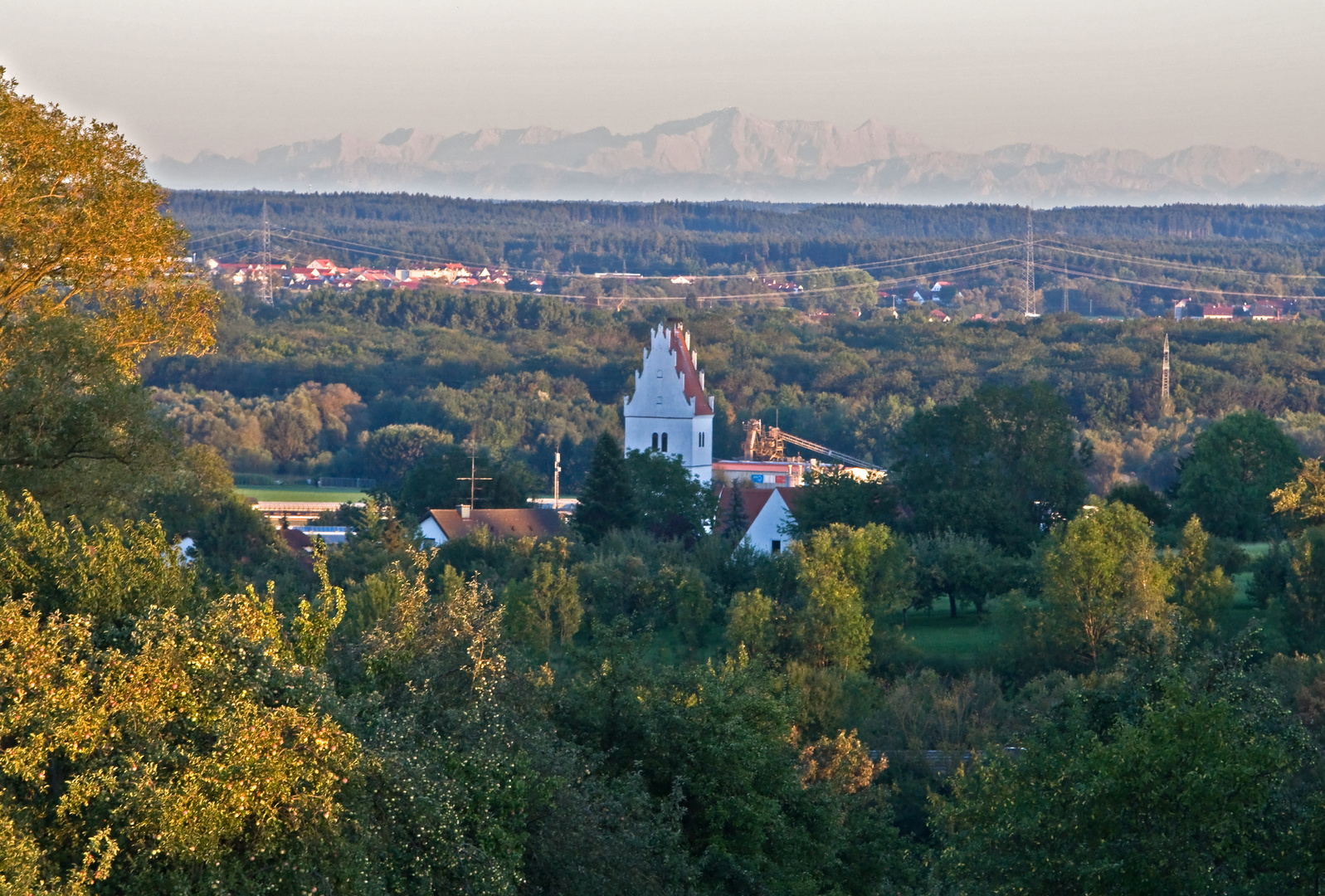 Alpenblick bei Elchingen