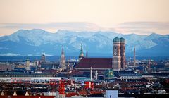 Alpenblick dank Föhnwetter