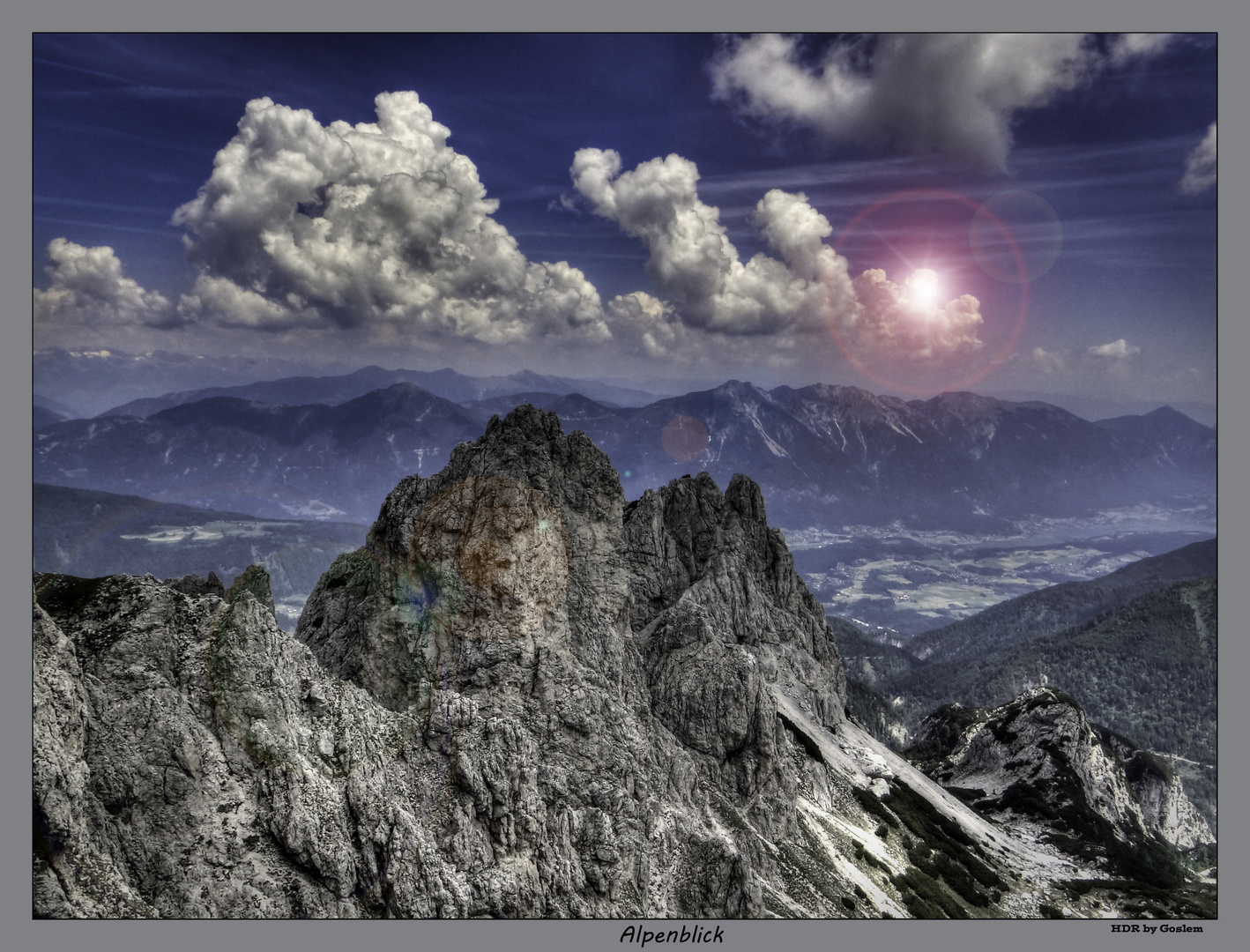 Alpenblick (HDR)