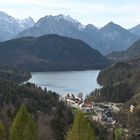 Alpenblick mit Bergsee