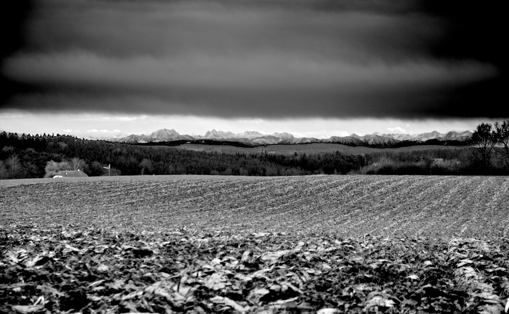 Alpenblick ... und irgendwann geh ich da hin ...