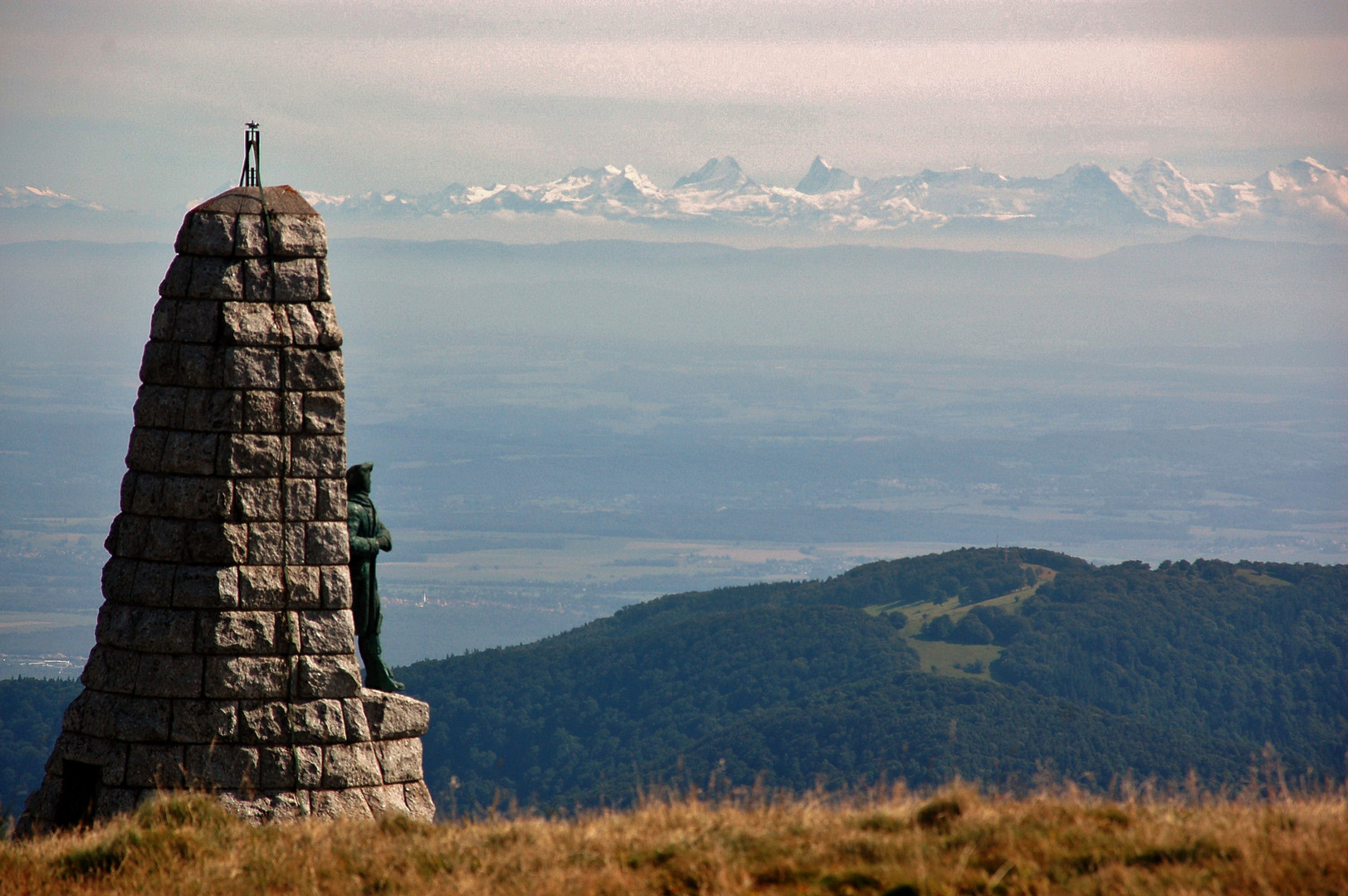 Alpenblick vom Grand Ballon