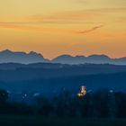 Alpenblick von der Schwäbischen Alb