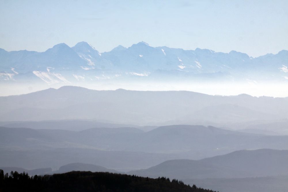 Alpenfernsicht