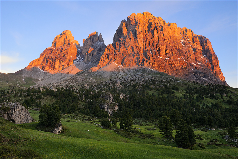 ... Alpenglühen ...