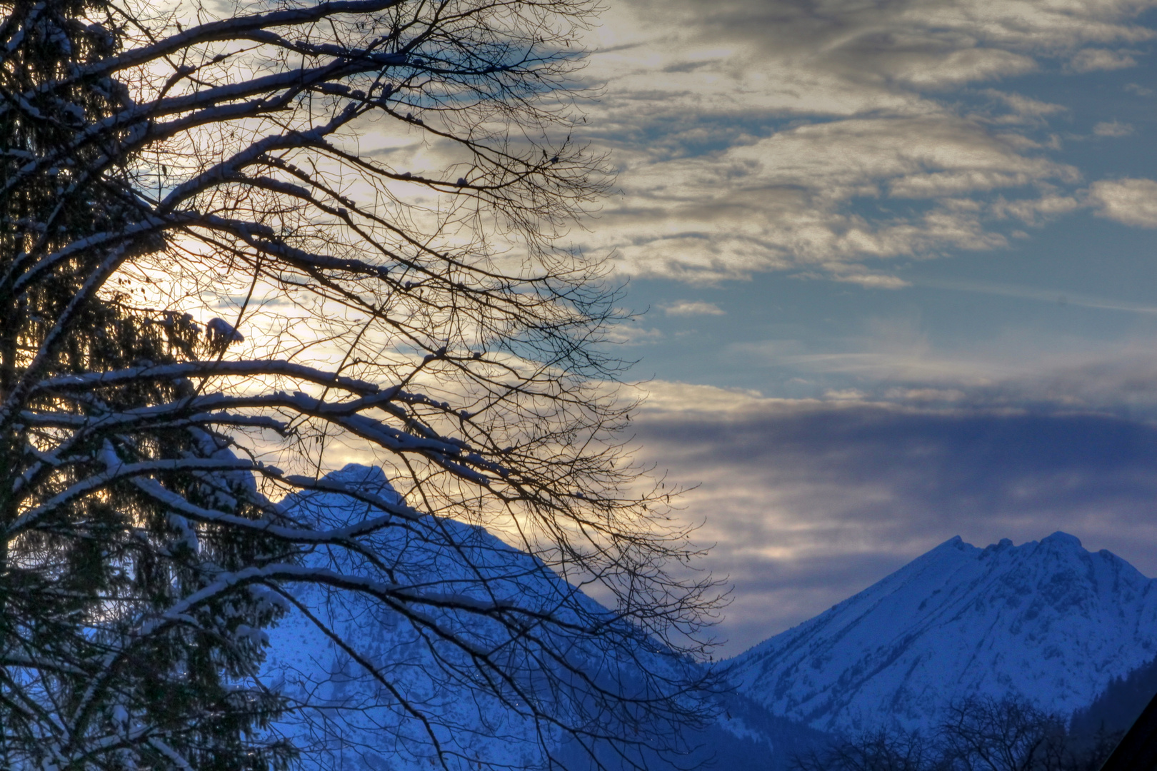 *Alpenglühen*