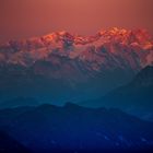 Alpenglühen am Dachsteinmassiv