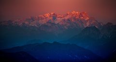 Alpenglühen am Dachsteinmassiv