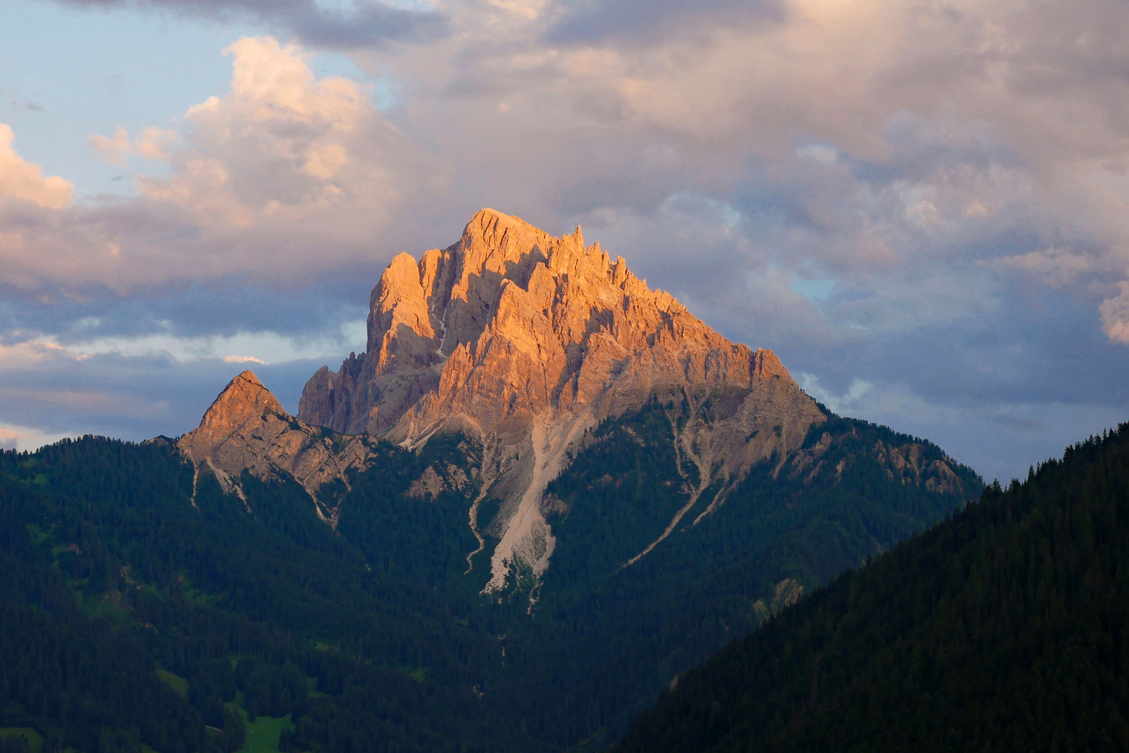 Alpenglühen am Dürrenstein