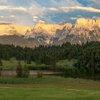 Alpenglühen am Geroldsee