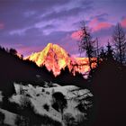 Alpenglühen am Großglockner