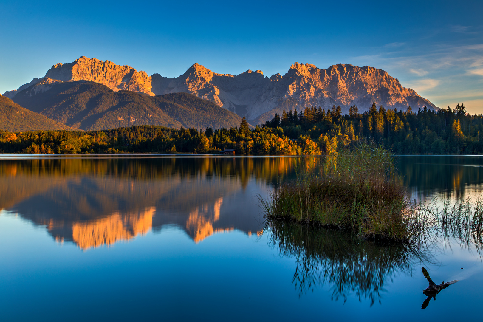 Alpenglühen am Karwendel