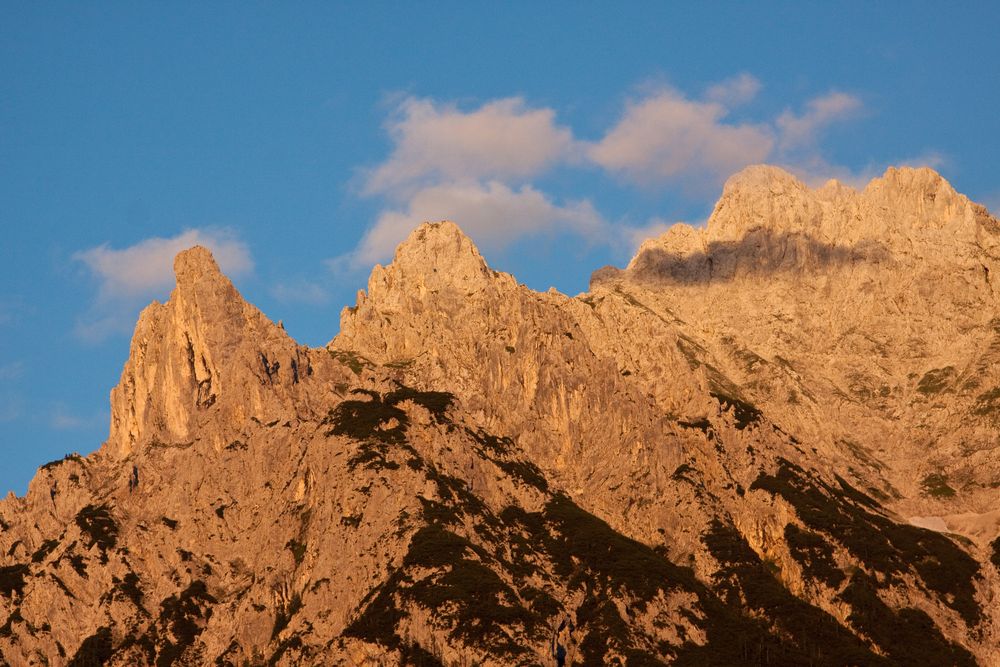 Alpenglühen am Karwendel