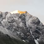 Alpenglühen am Morgen