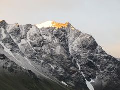 Alpenglühen am Morgen