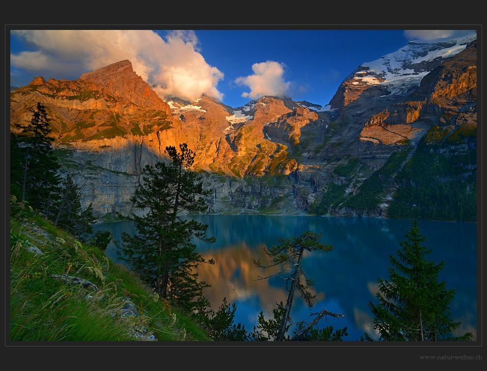 Alpenglühen am Oeschinensee - DRI