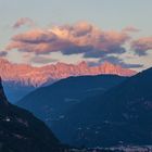 Alpenglühen am Rosengarten