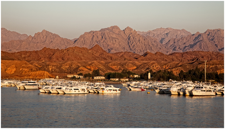 Alpenglühen am Sinai :-)