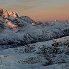 ALPENGLÜHEN AN DER HOHEN GAISL