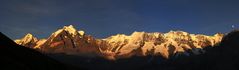 Alpenglühen an der Rotstock - hütte 2