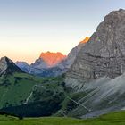 Alpenglühen auf der Falkenhütte