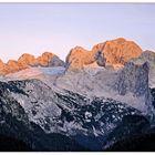 Alpenglühen aus der Nähe