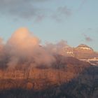 Alpenglühen Champery