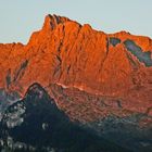 Alpenglühen im Herbst