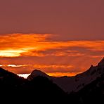 Alpenglühen im Montafon