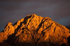 Alpenglühen in den Dolomiten