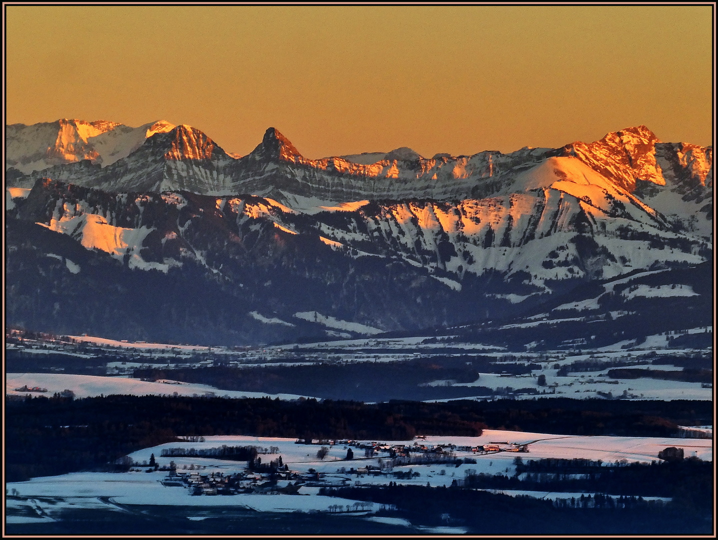 Alpenglühen VII