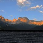 Alpenglühn am Rosengarten