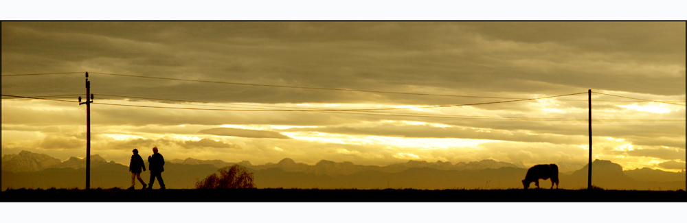 Alpenpanodrama mit Else .