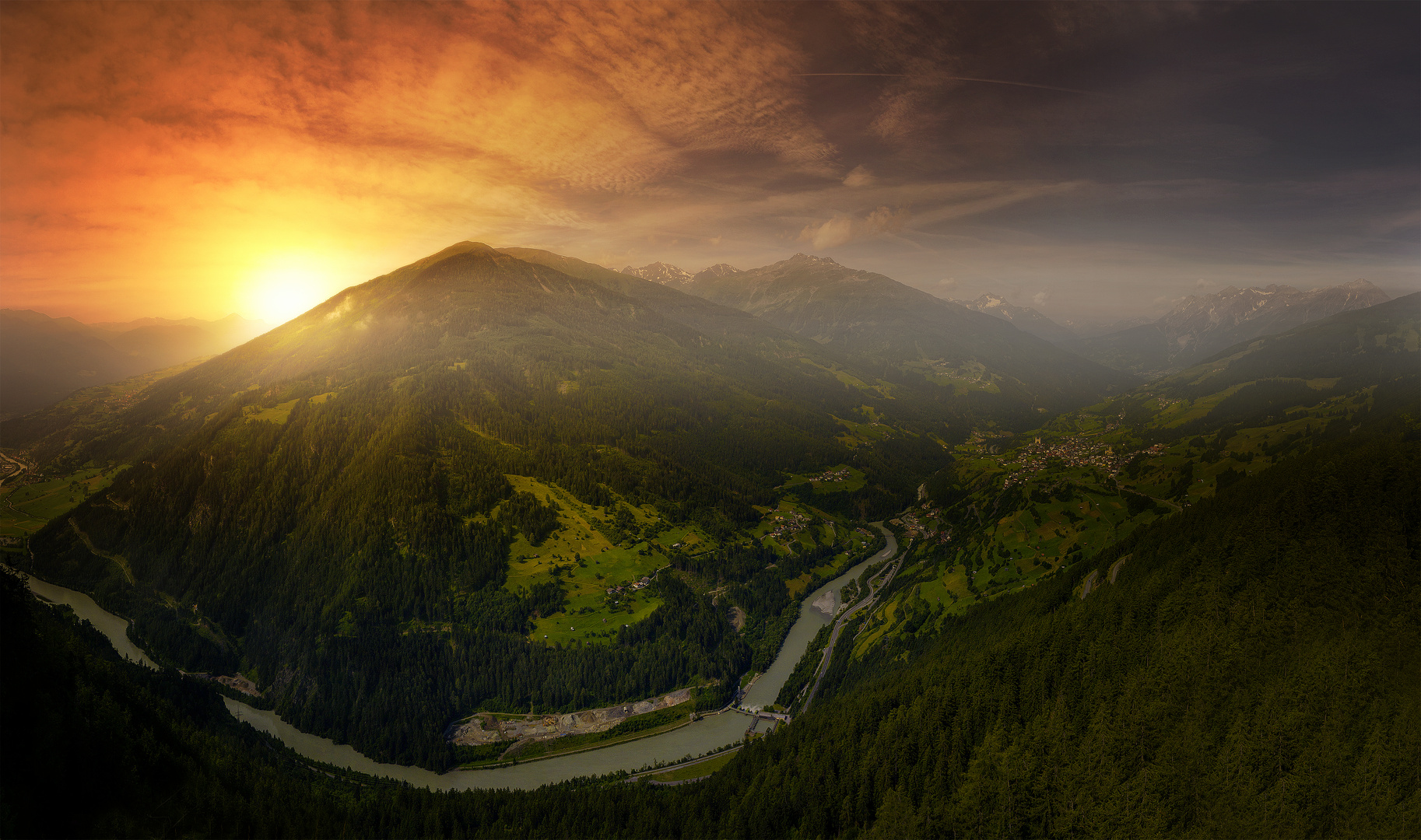 Alpenpanorama