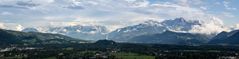 Alpenpanorama bei Salzburg