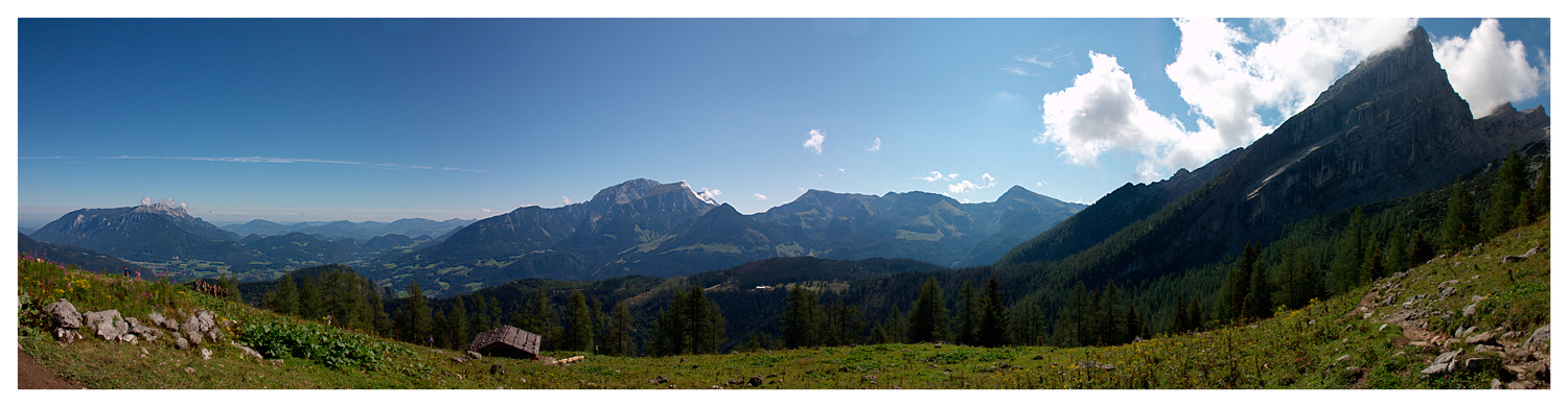 Alpenpanorama - Berchtesgaden