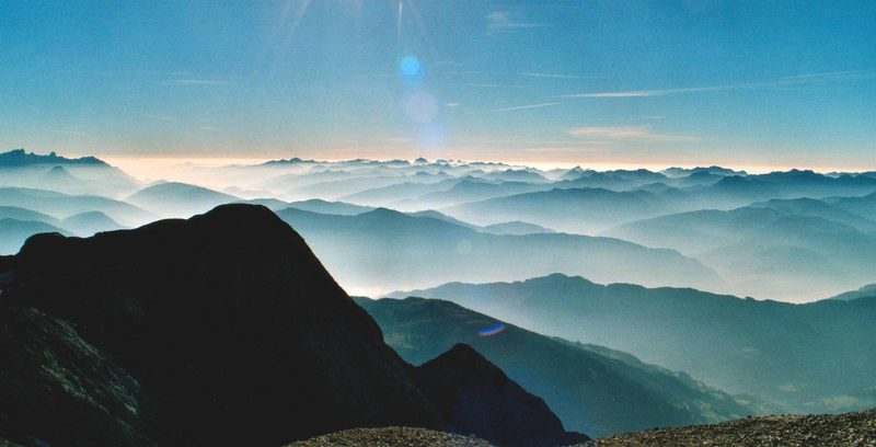 Alpenpanorama- DAS Weitwinkel...