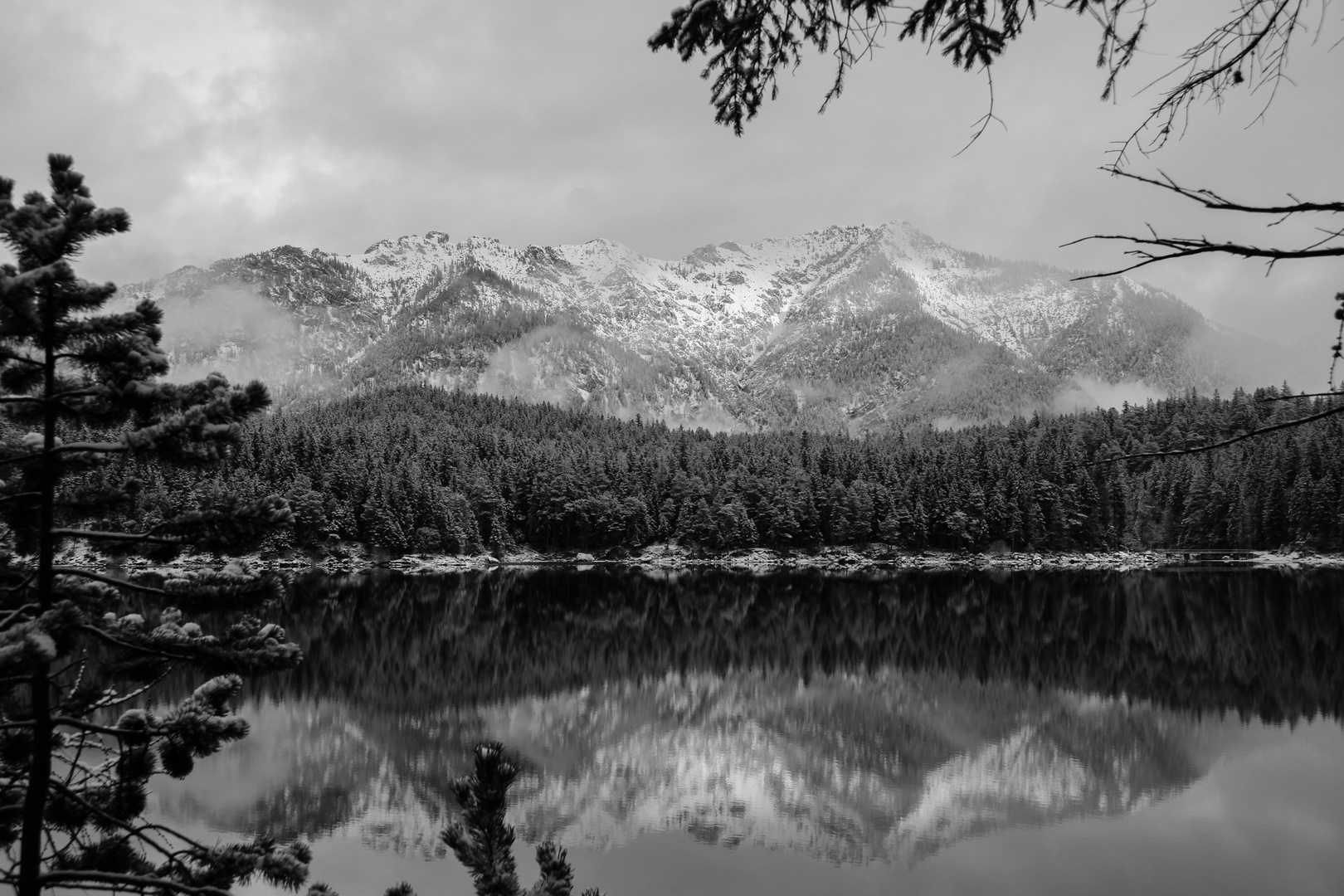 Alpenpanorama - Eibsee Zugspitze