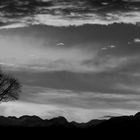 Alpenpanorama im Winter