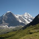 Alpenpanorama mit Eigernordwand