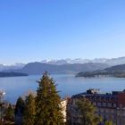 Alpenpanorama über dem Vierwaldstättersee ...