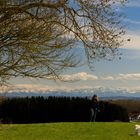 Alpenpanorama von der Schwäbischen Alb