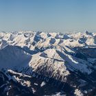 Alpenpanorama von der Zugspitze