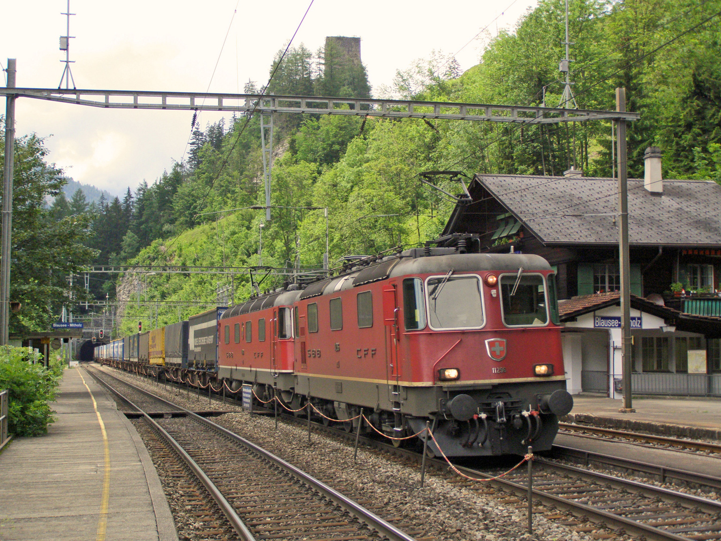 Alpentransitachse Lötschbergbahn