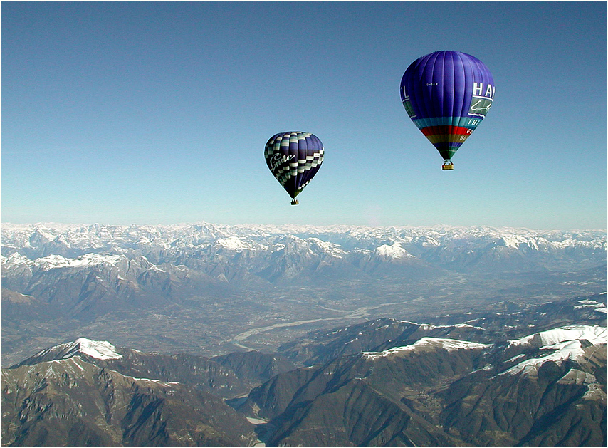 Alpenüberquerung 2003