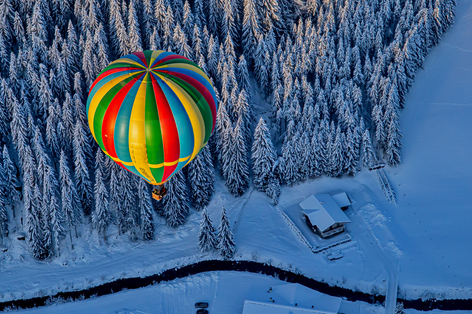 Alpenüberquerung mit dem Ballon