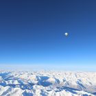Alpenüberquerung mit dem Heißluftballon Fernblick
