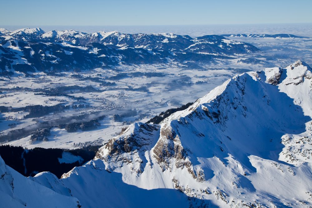 Alpenvorland Foto & Bild  landschaft, berge, gipfel und grate Bilder auf fotocommunity